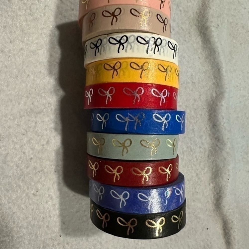 Simply Gilded Bundle of Ten Bows Washi Tape